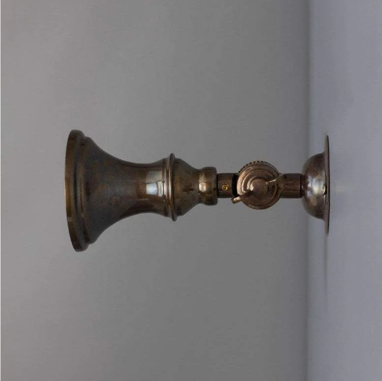 Accra Traditional Small Brass Spotlight - Image 3
