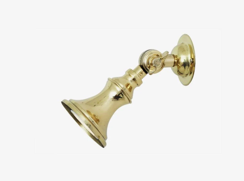 Accra Traditional Small Brass Spotlight - Image 6