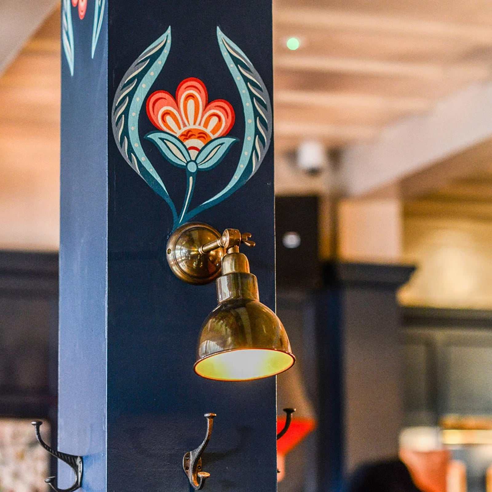 Baku Brass Adjustable Wall Light - Image 3