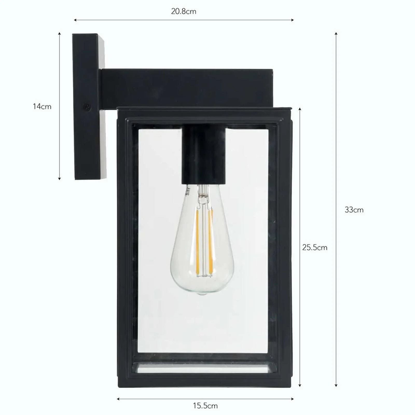 Belgrave Outdoor Carriage Wall Light - IP44 Rated - Image 3