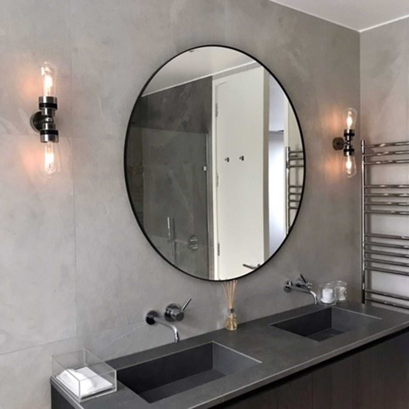 Bo Bathroom Double Bulb Wall Light - Image 3