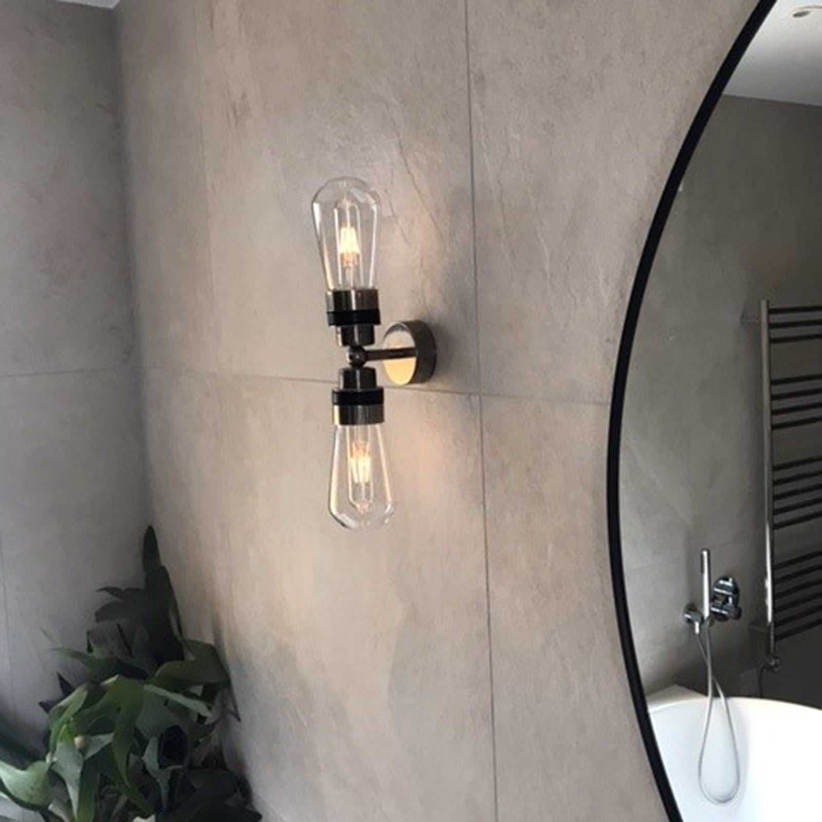 Bo Bathroom Double Bulb Wall Light - Image 6