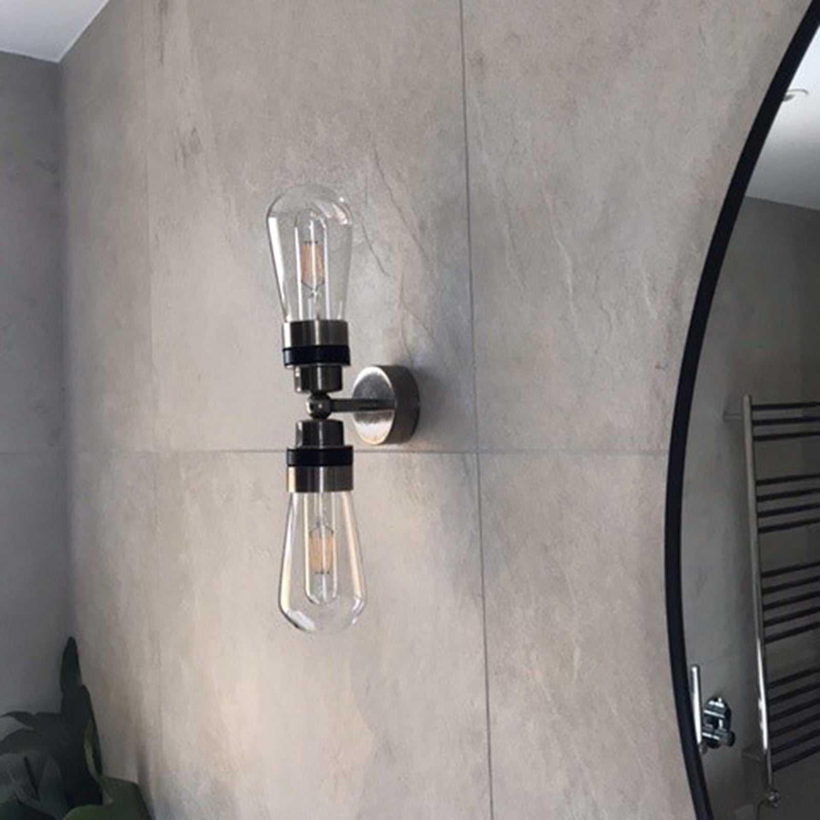 Bo Bathroom Double Bulb Wall Light - Image 7