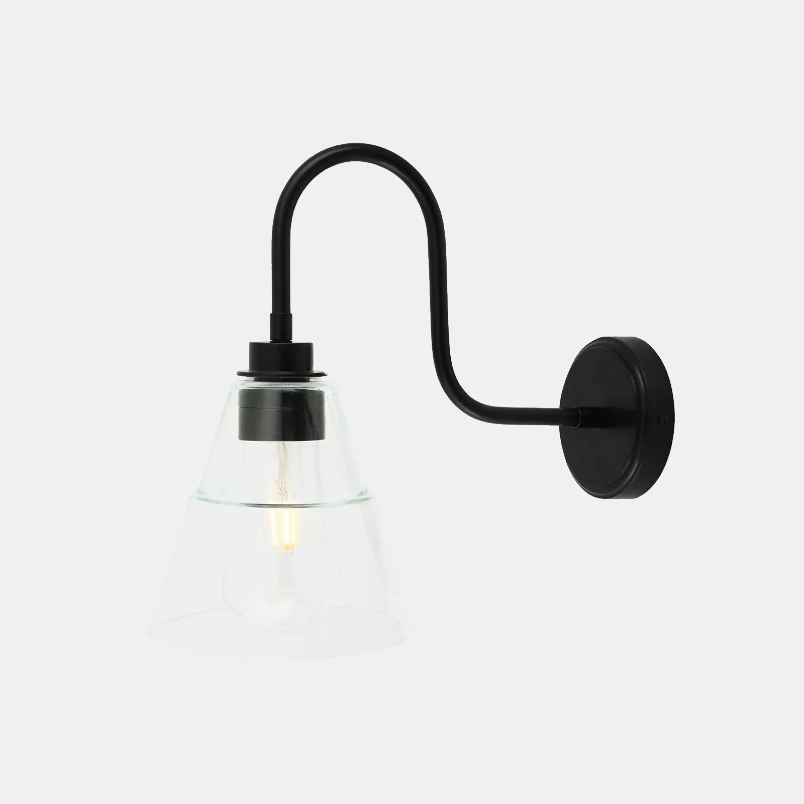Bo Bathroom Wall Light - Swan Neck - Image 3
