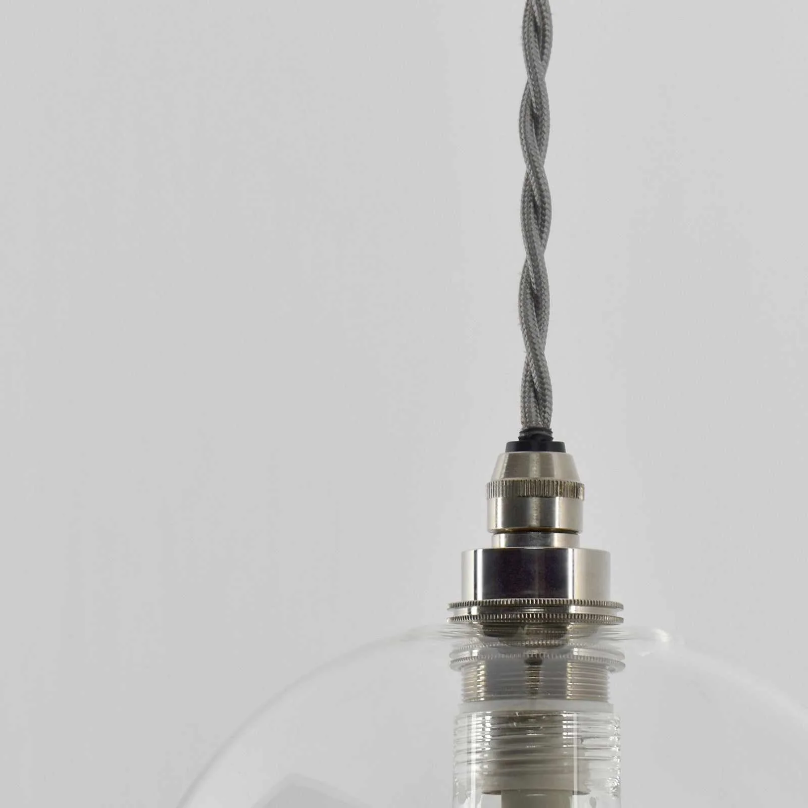 Bodium Medium Clear Glass Shade Bathroom Pendant Light - Image 5