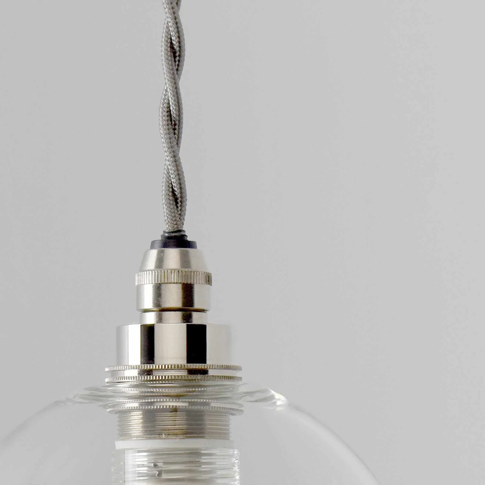 Bodium Small Clear Glass Shade Bathroom Pendant Light - Image 5