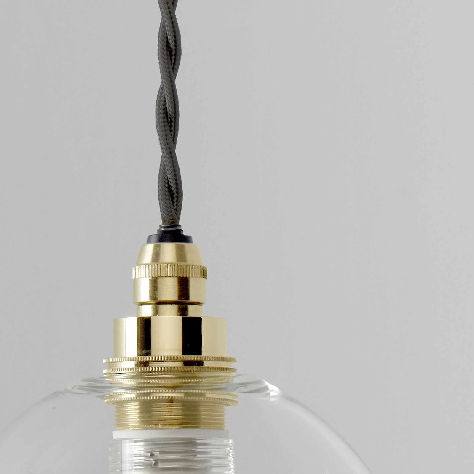 Bodium Small Clear Glass Shade Bathroom Pendant Light - Image 6