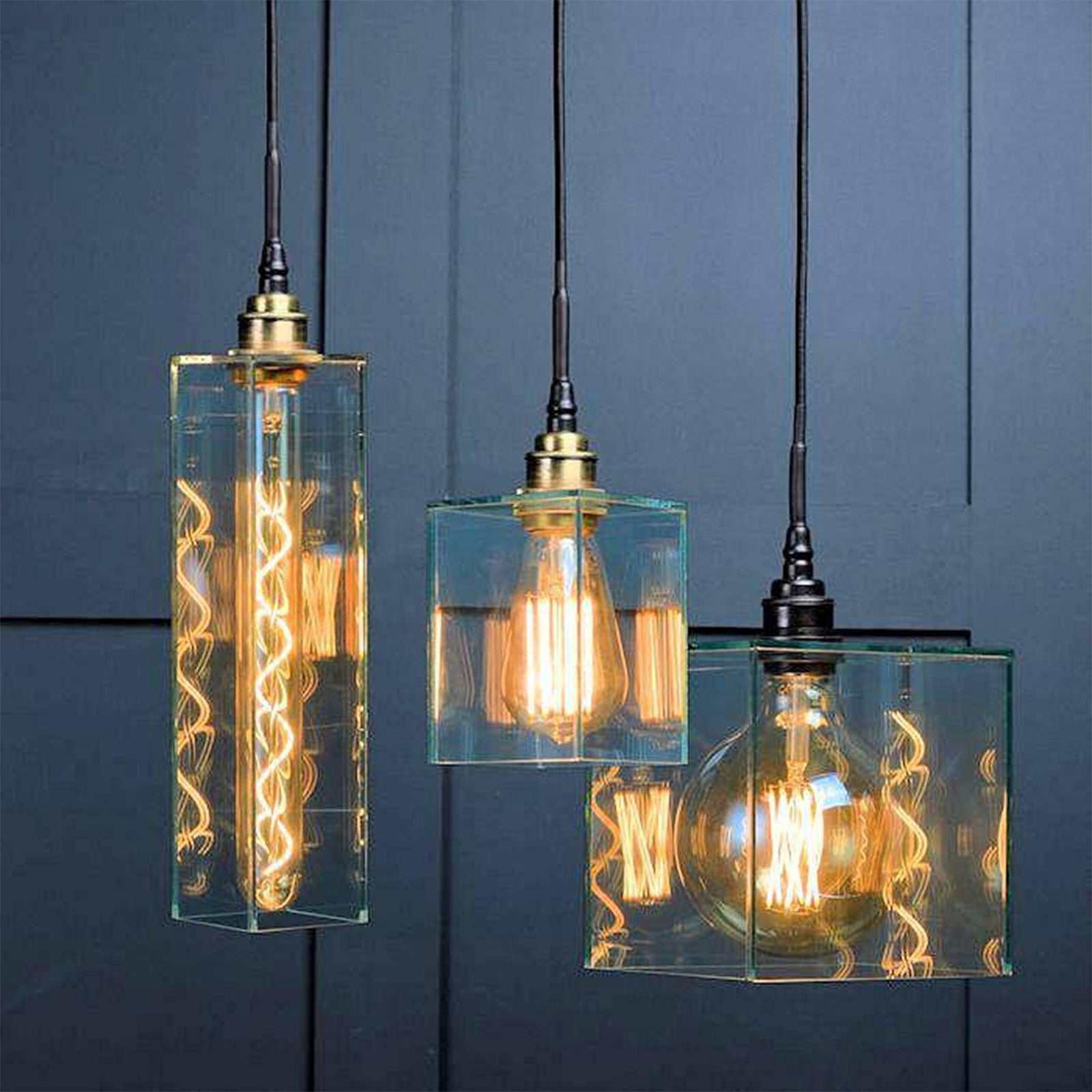 Bramley Bathroom Clear Globe Pendant Light - Image 3