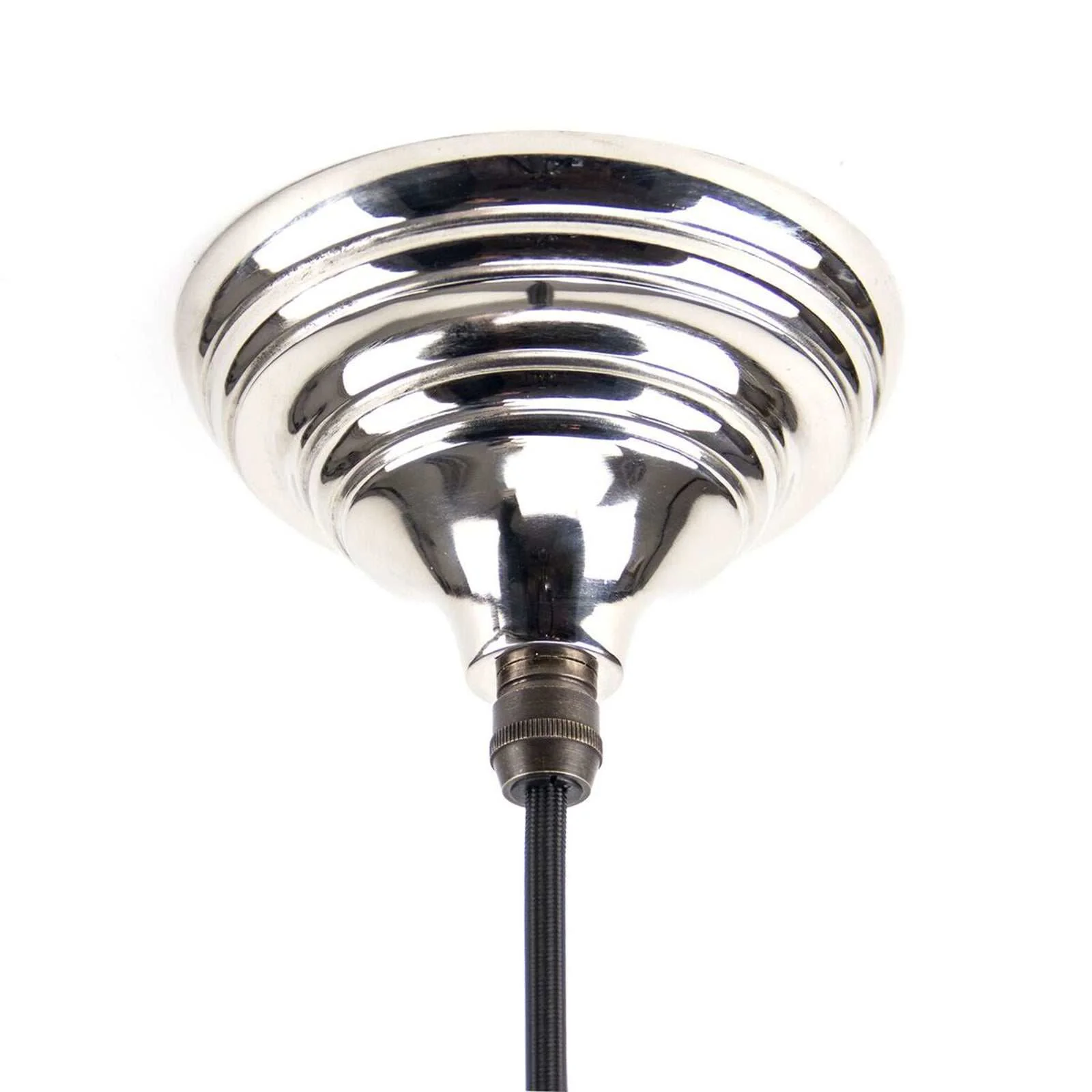Brampton Smooth Nickel Pendant Light - Image 3
