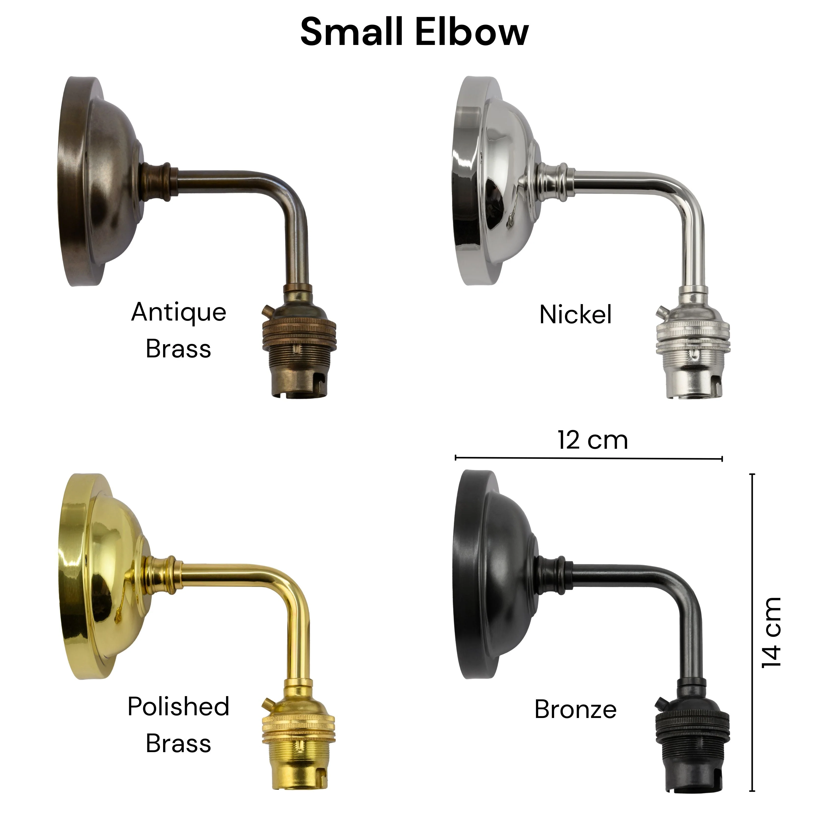 Camber Small Clear Glass Shade Wall Light - Image 4