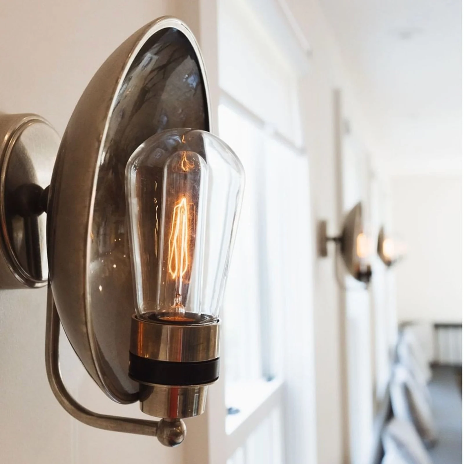 Chulainn Bathroom Dish Wall Light - Image 5