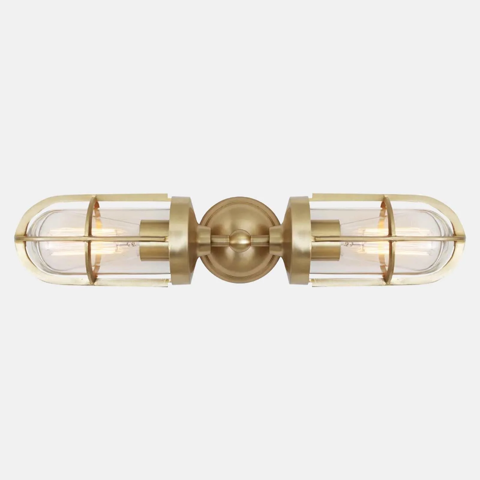 Clayton Bathroom Double Well Wall Light - Image 4