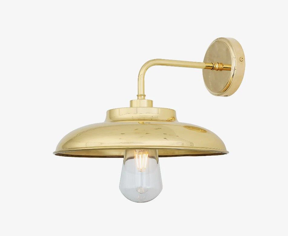 Darya Brass Outdoor Wall Light - Image 4