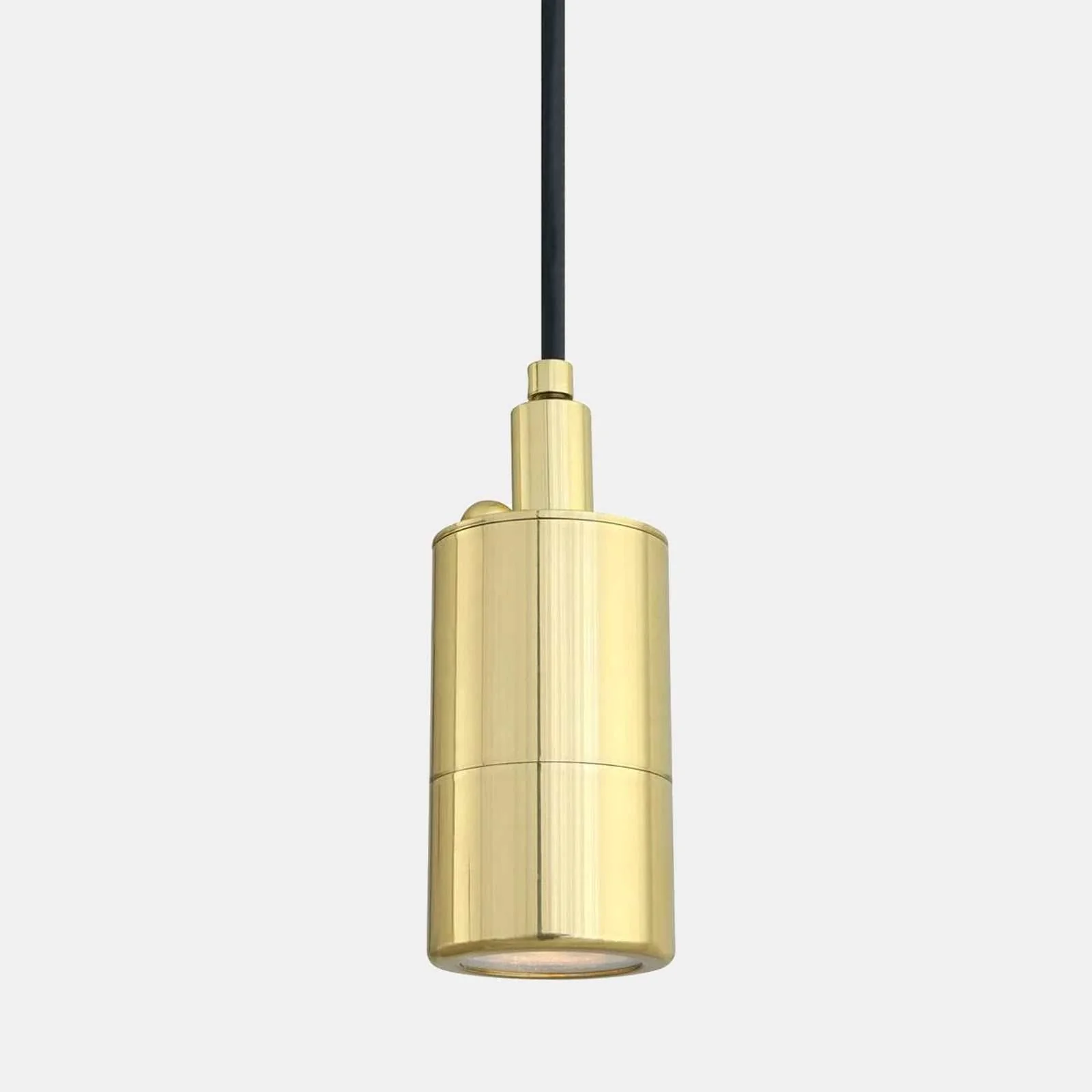 Ennis IP65 Brass Bathroom & Kitchen Pendant Light - Image 3