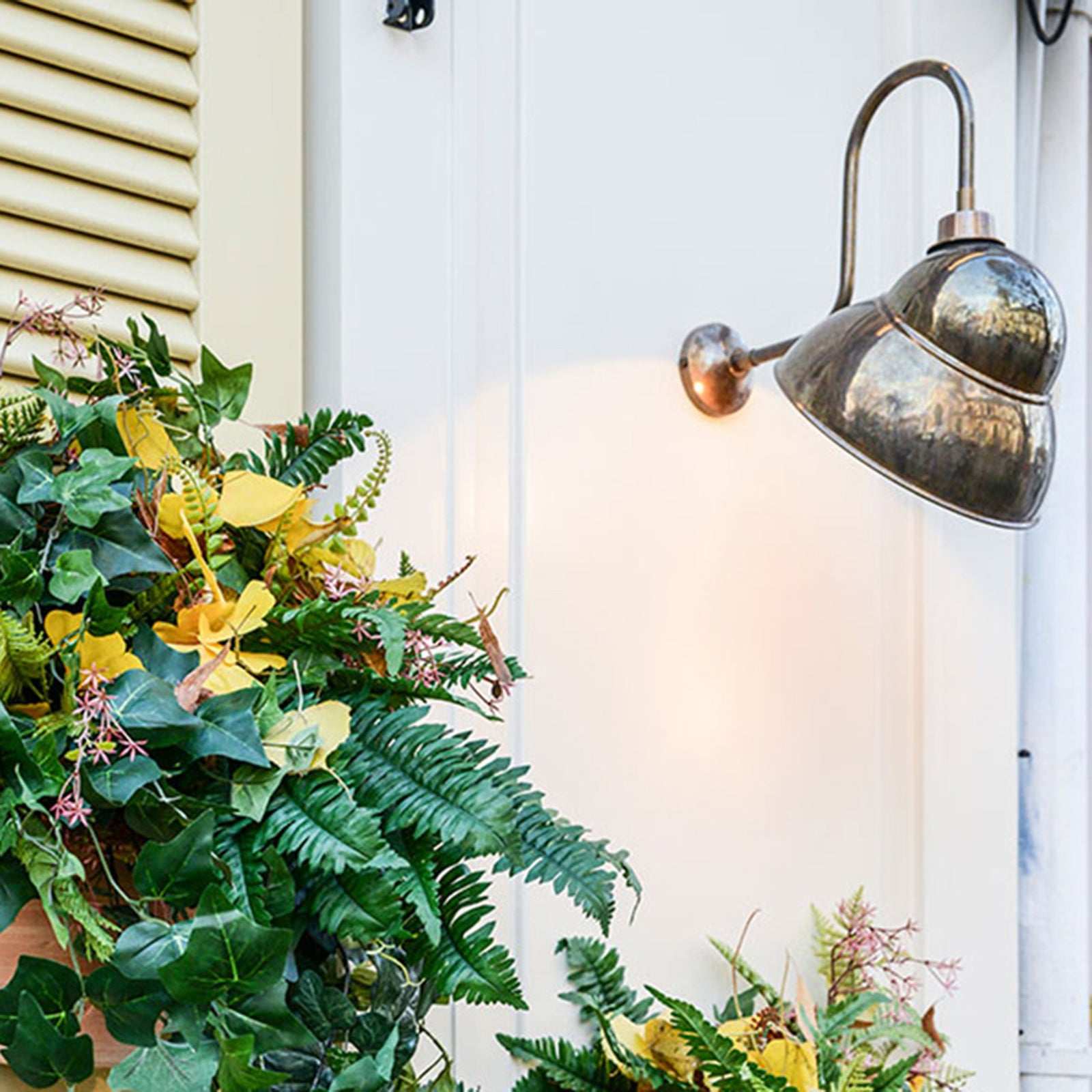 Fairburn Wall Light in Antique Brass - Image 4