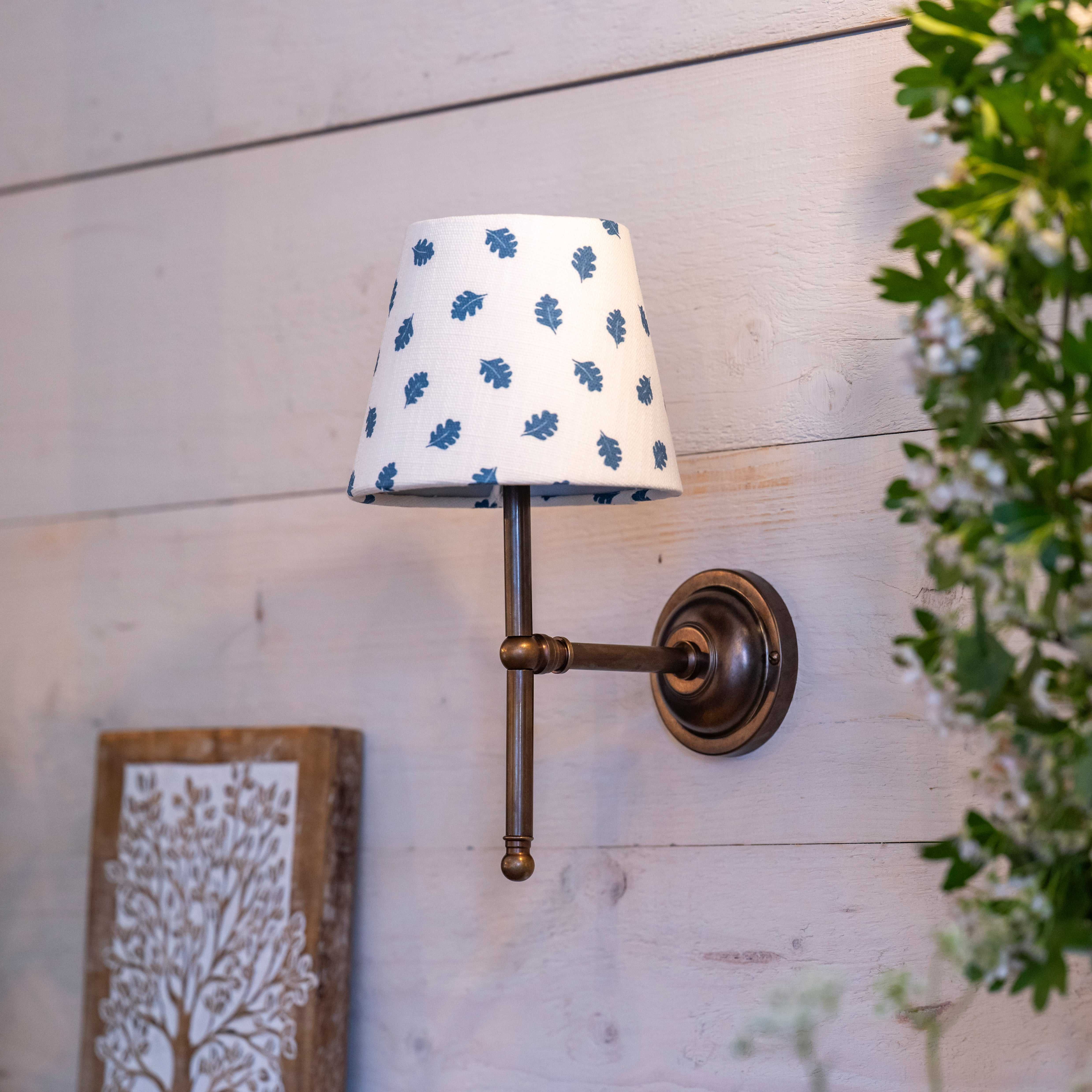 Finberry Fabric Shade Lupin Wall Light - Image 15
