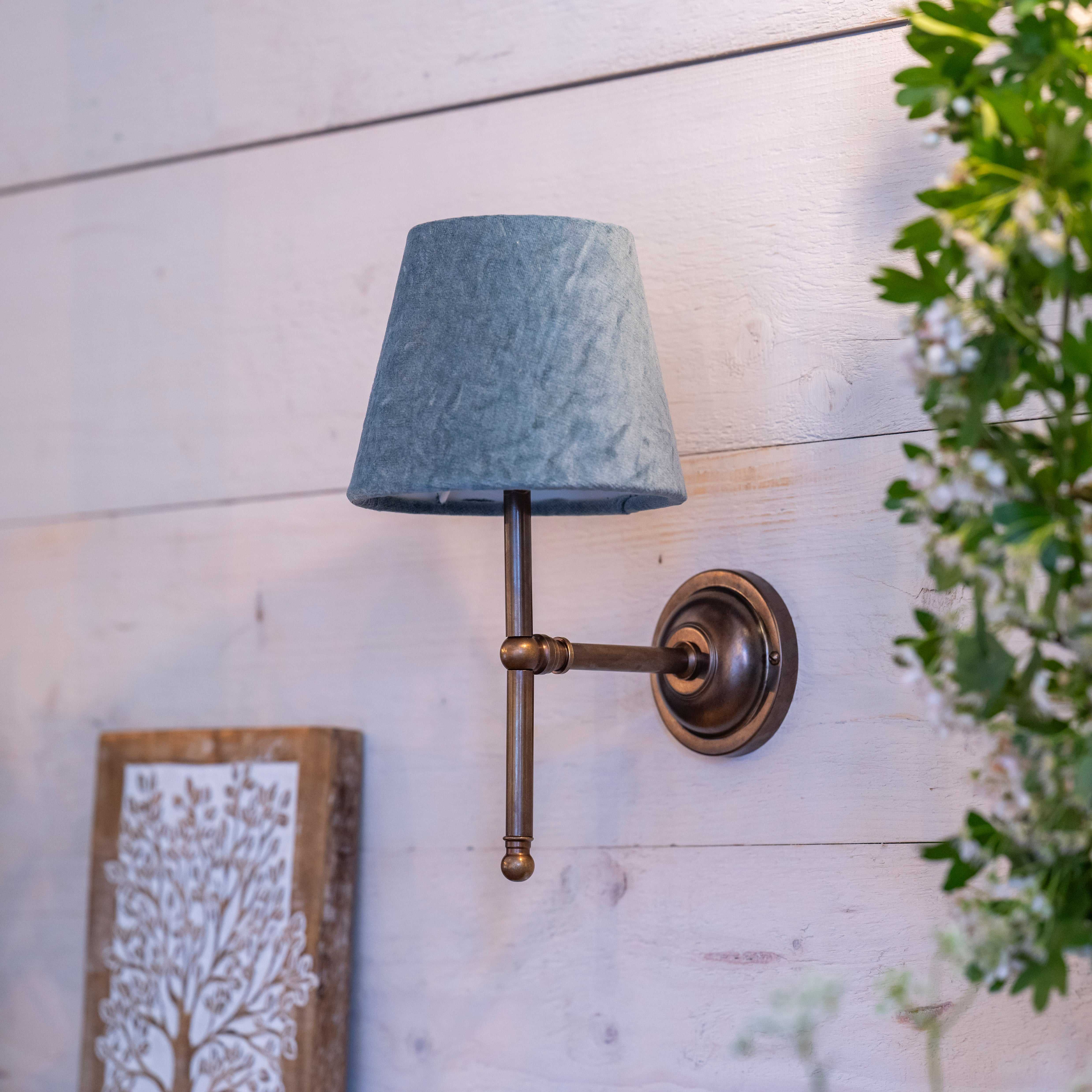 Finberry Fabric Shade Lupin Wall Light - Image 17