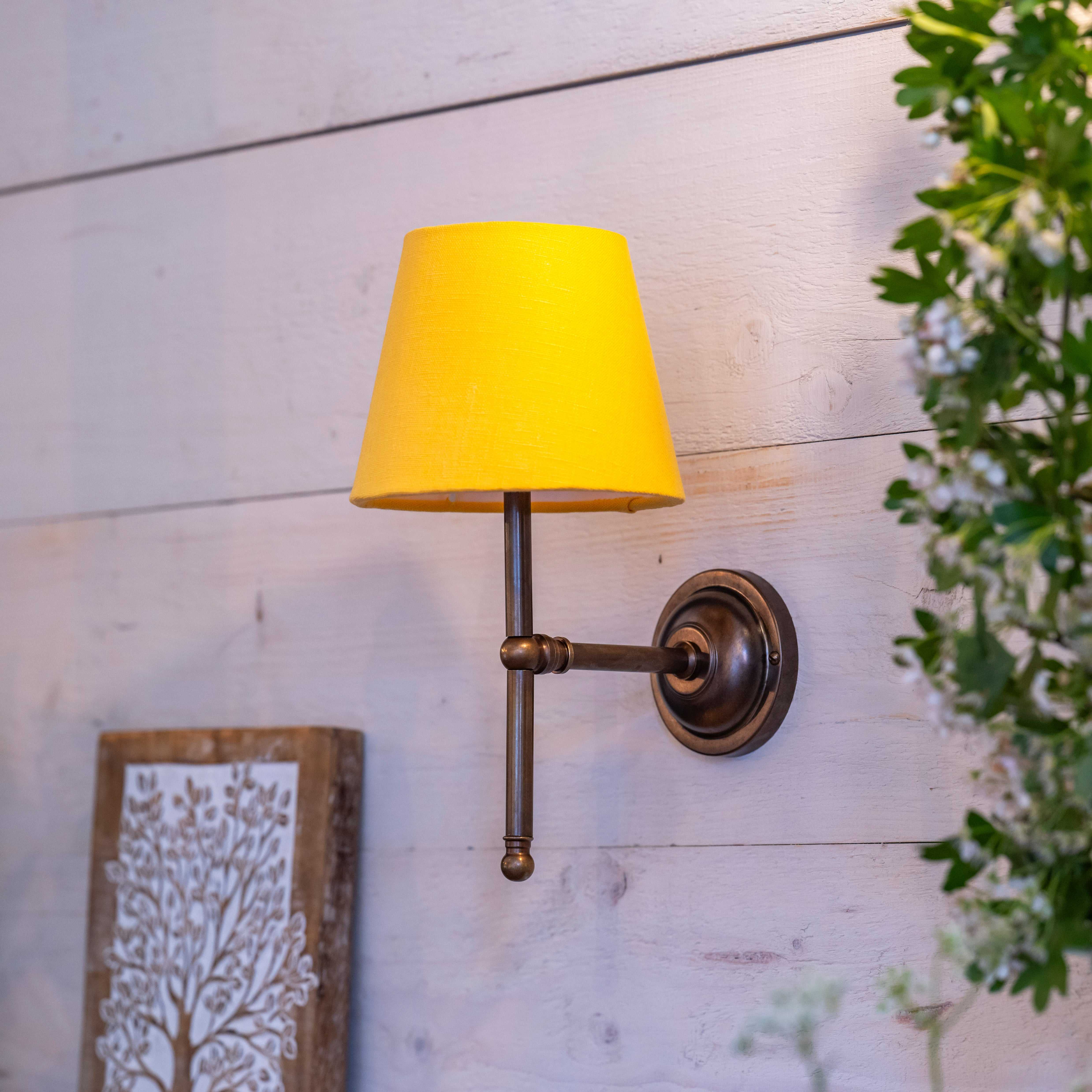 Finberry Fabric Shade Lupin Wall Light - Image 19