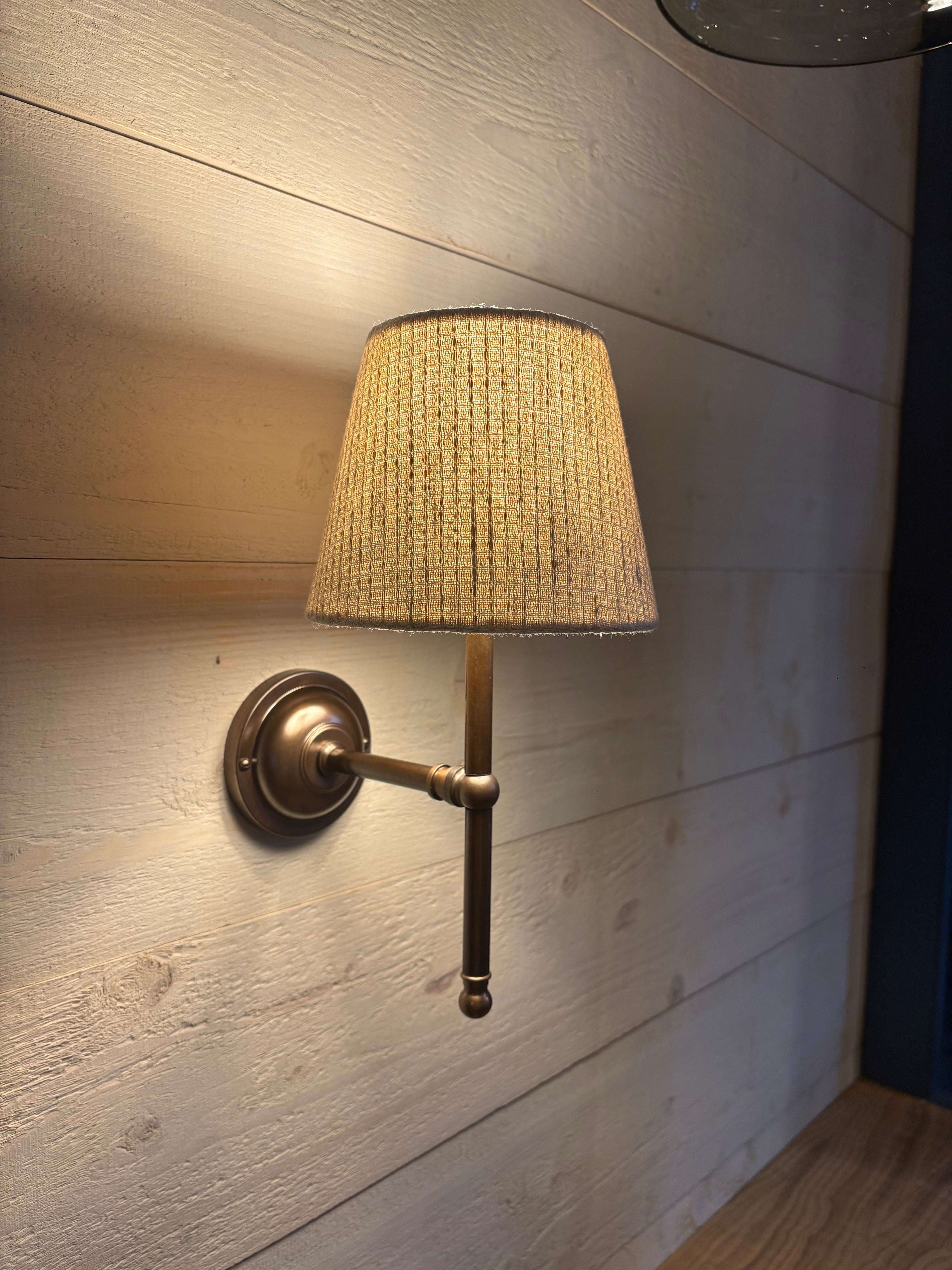 Finberry Fabric Shade Lupin Wall Light - Image 21