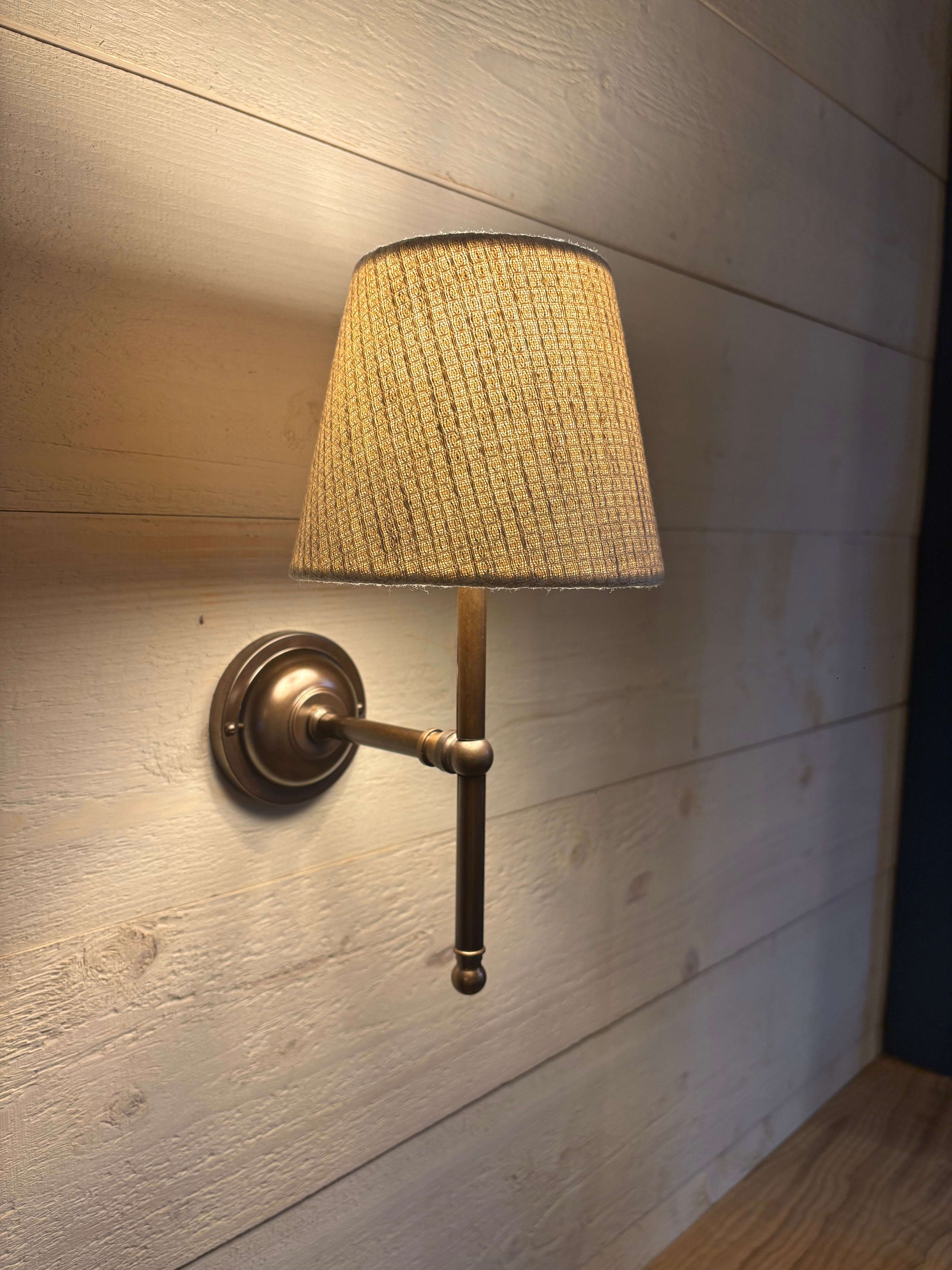 Finberry Fabric Shade Lupin Wall Light - Image 22