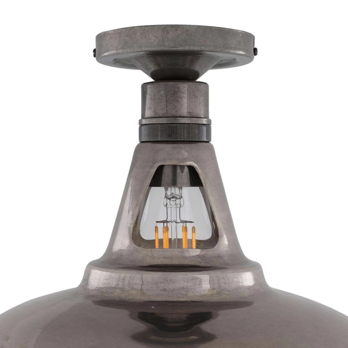 Geneva Industrial Flush Ceiling Light 30cm - Image 7