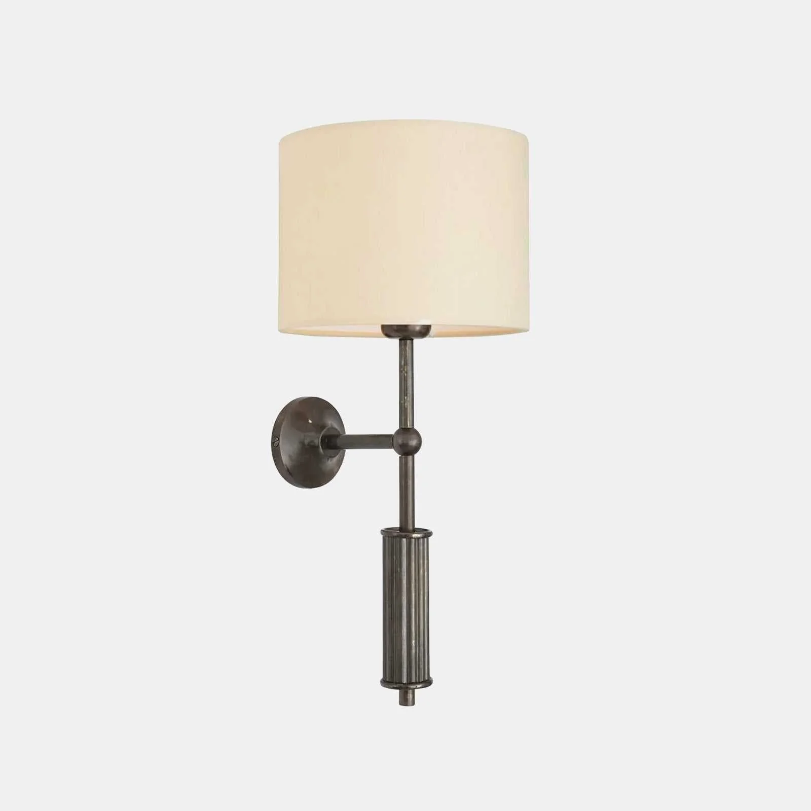 Gorey Classic Wall Light in Antique Silver
