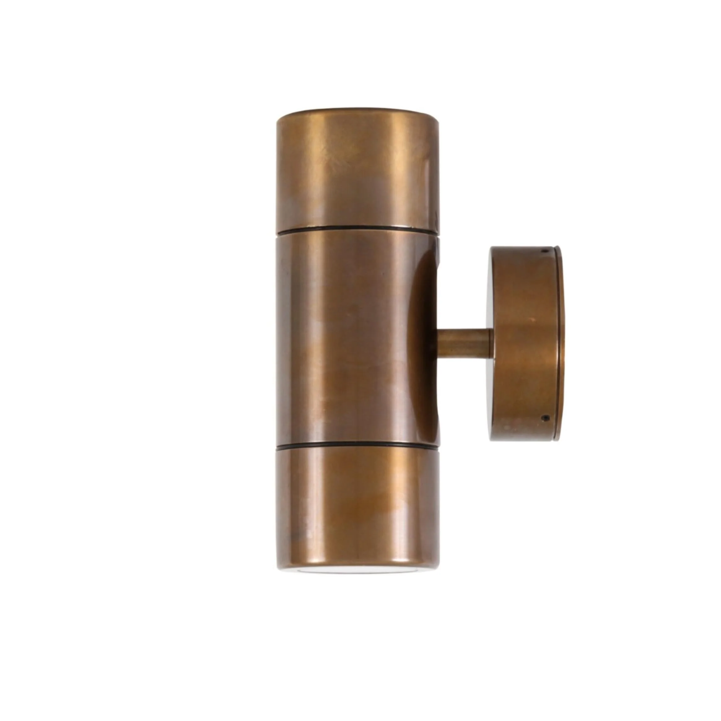 Lana Up / Down Brass Outdoor Wall Light IP65 - Image 3
