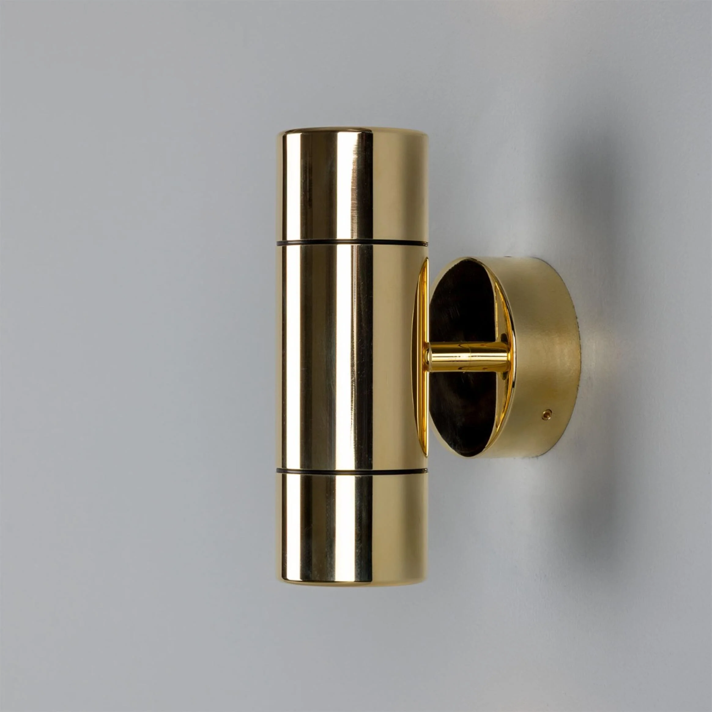 Lana Up / Down Brass Outdoor Wall Light IP65 - Image 5
