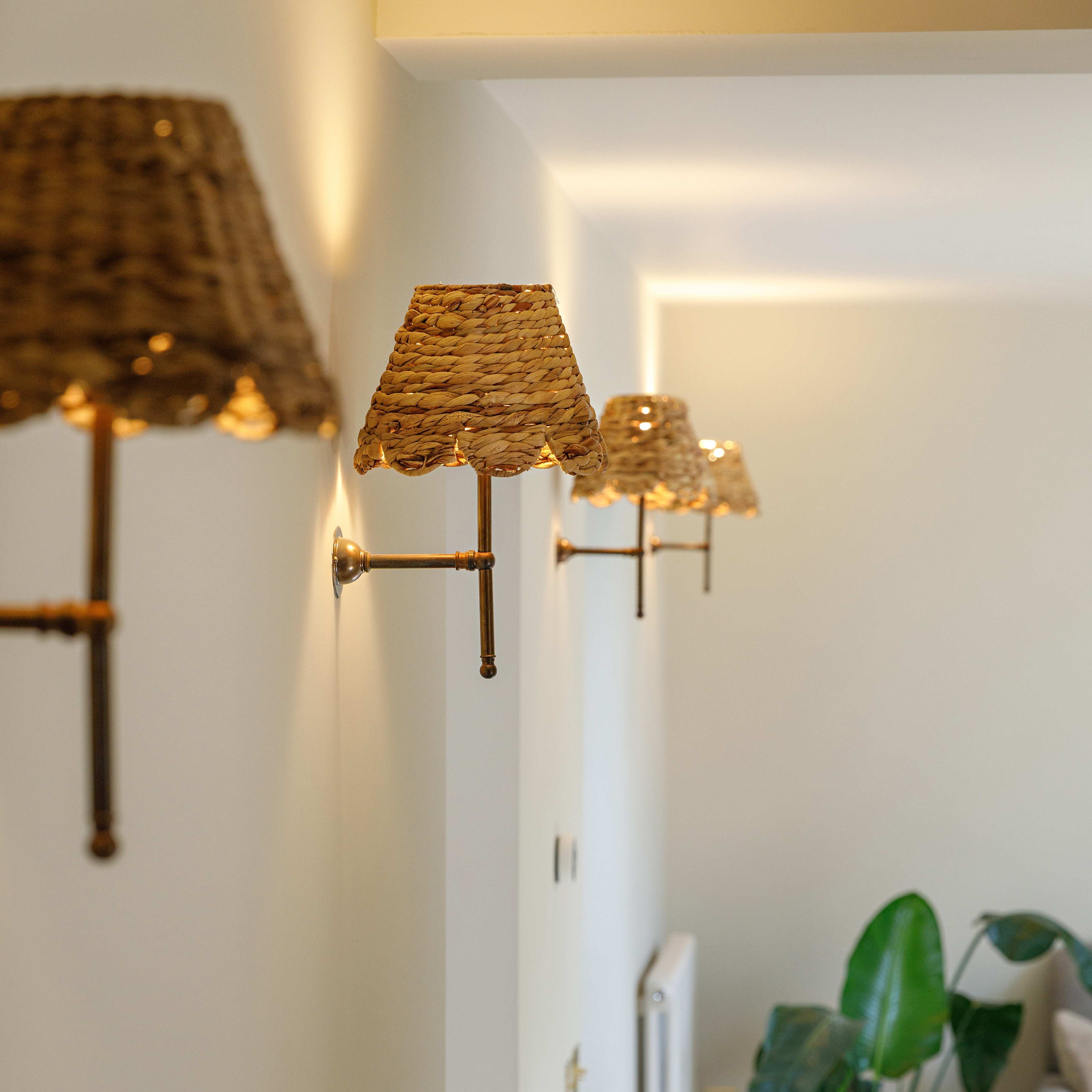 Natural Seagrass Shade Wall Light - Image 4