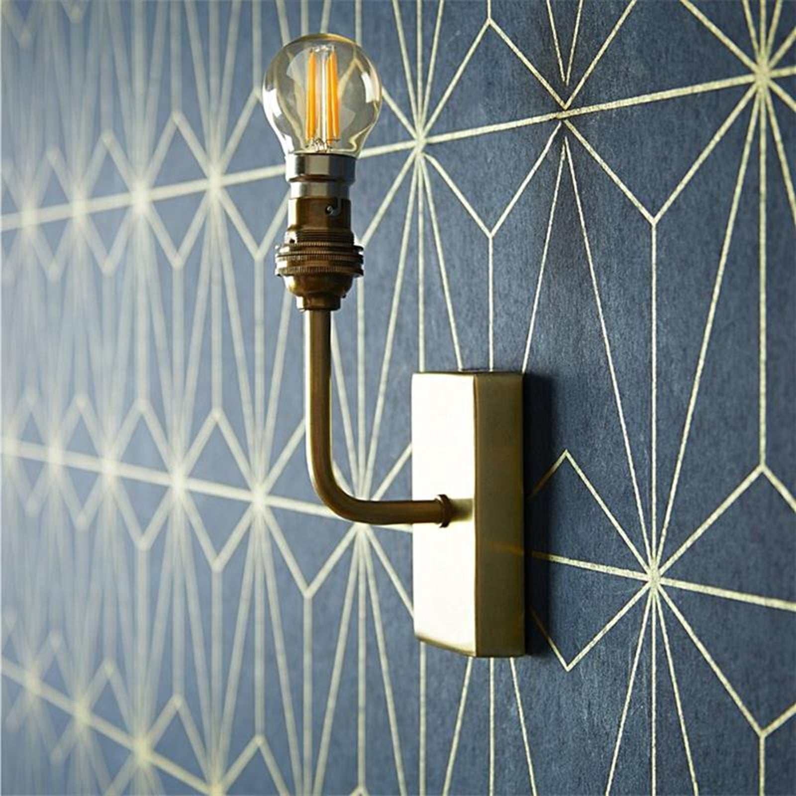Pooky Melville Vintage Glass Wall Light - Image 3