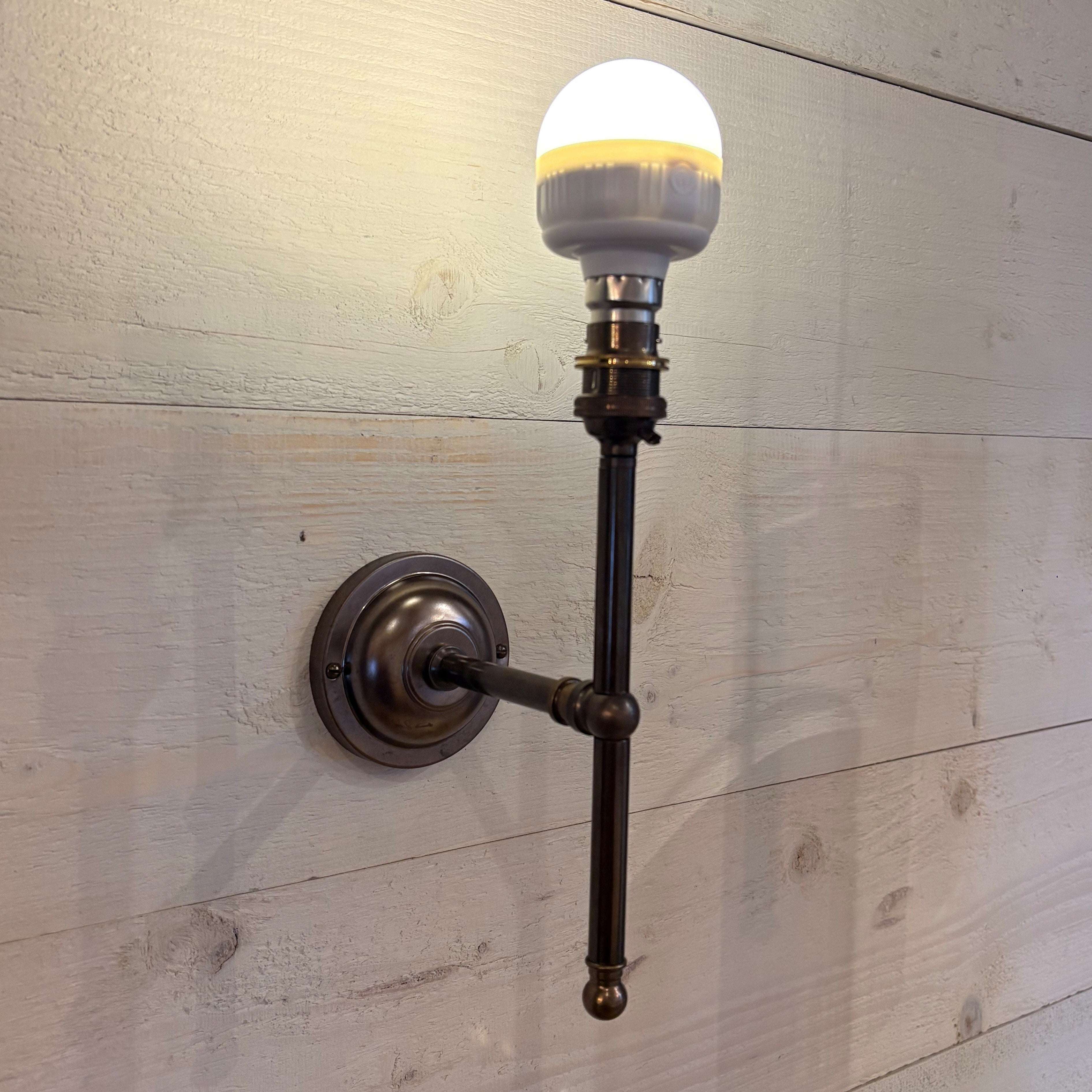 Rechargeable Wall Light - Straight Arm (Shade Not Included) - Image 2