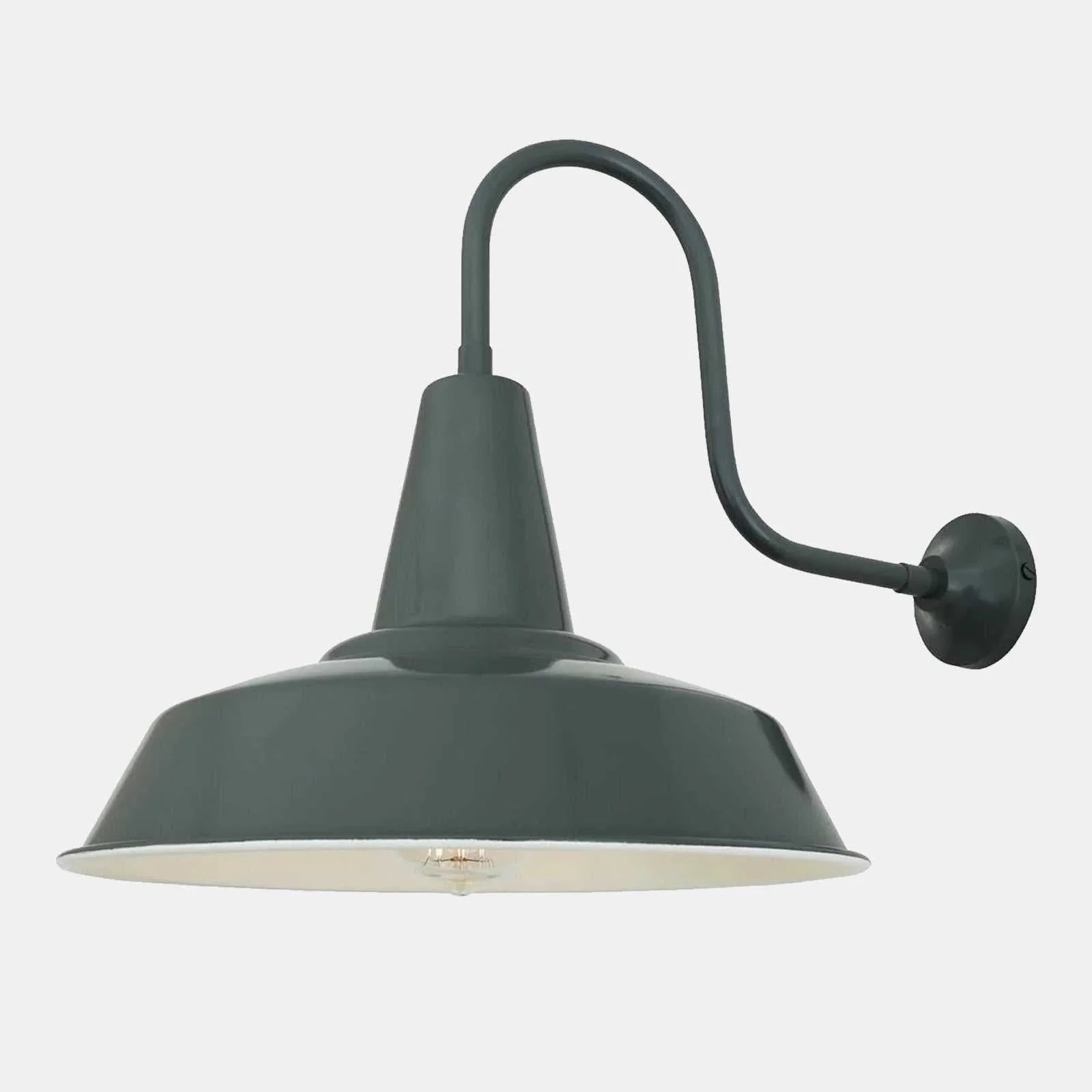 Salton Industrial Swan Neck Wall Light - Image 3