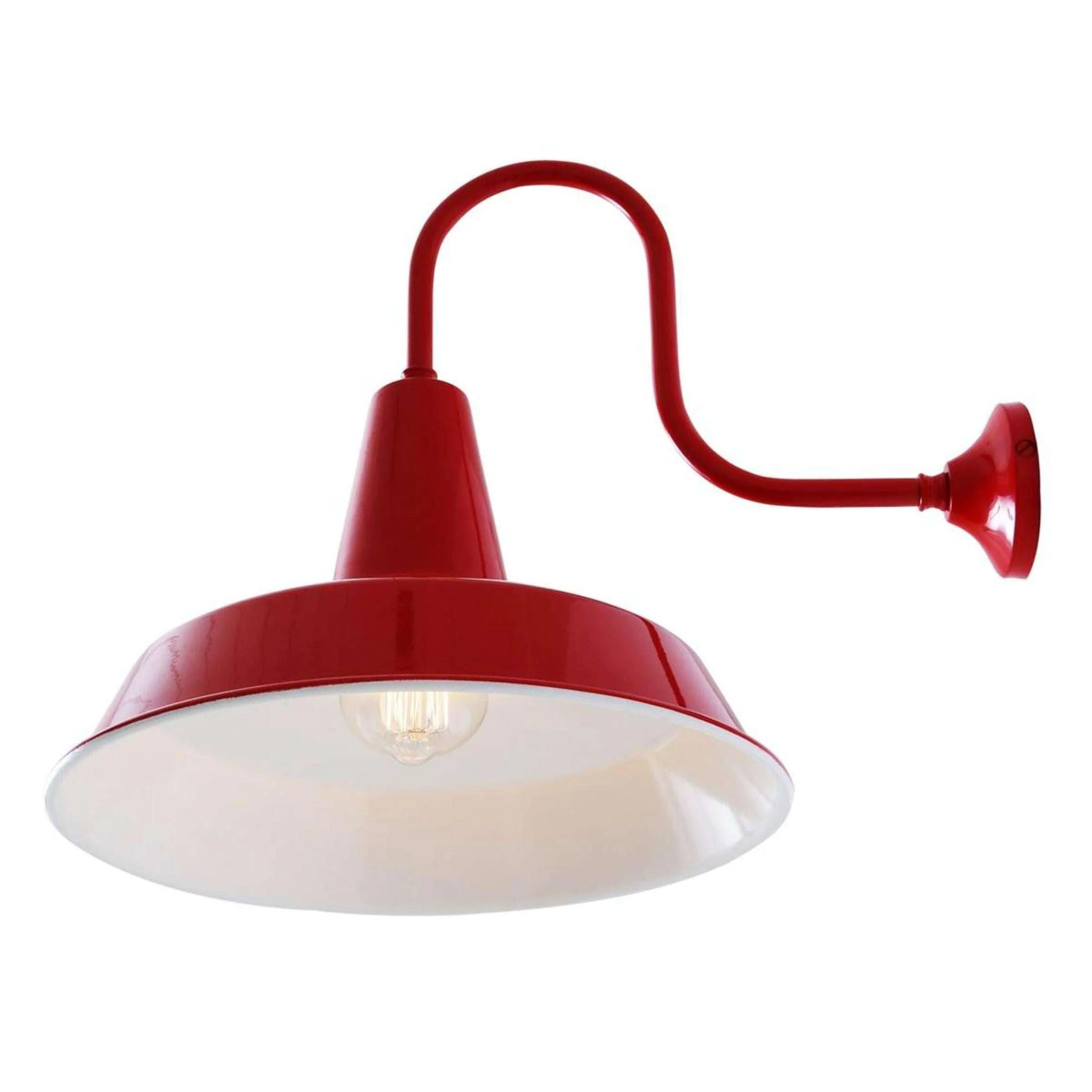 Salton Industrial Swan Neck Wall Light - Image 7