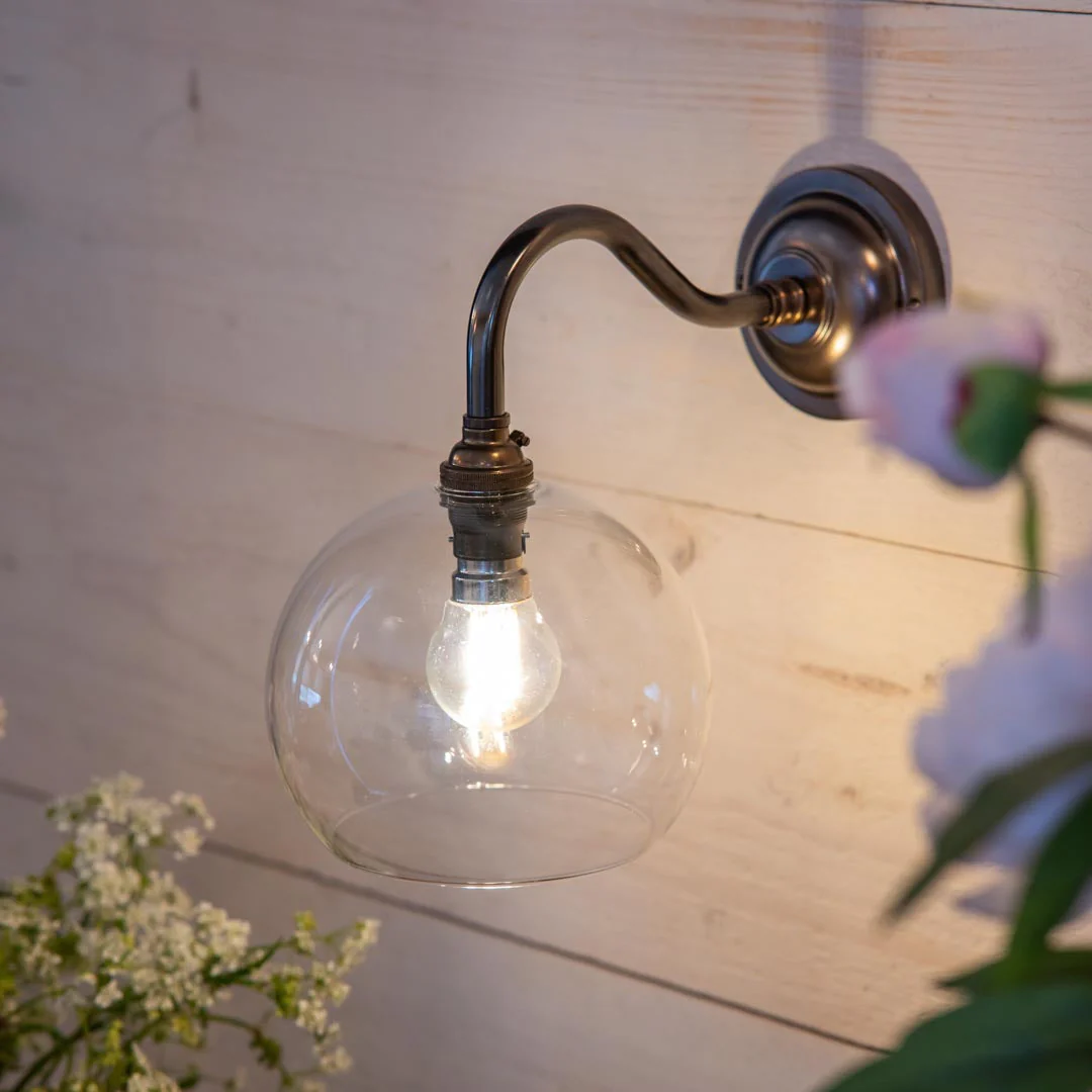 Small Soho Clear Glass Shade Only