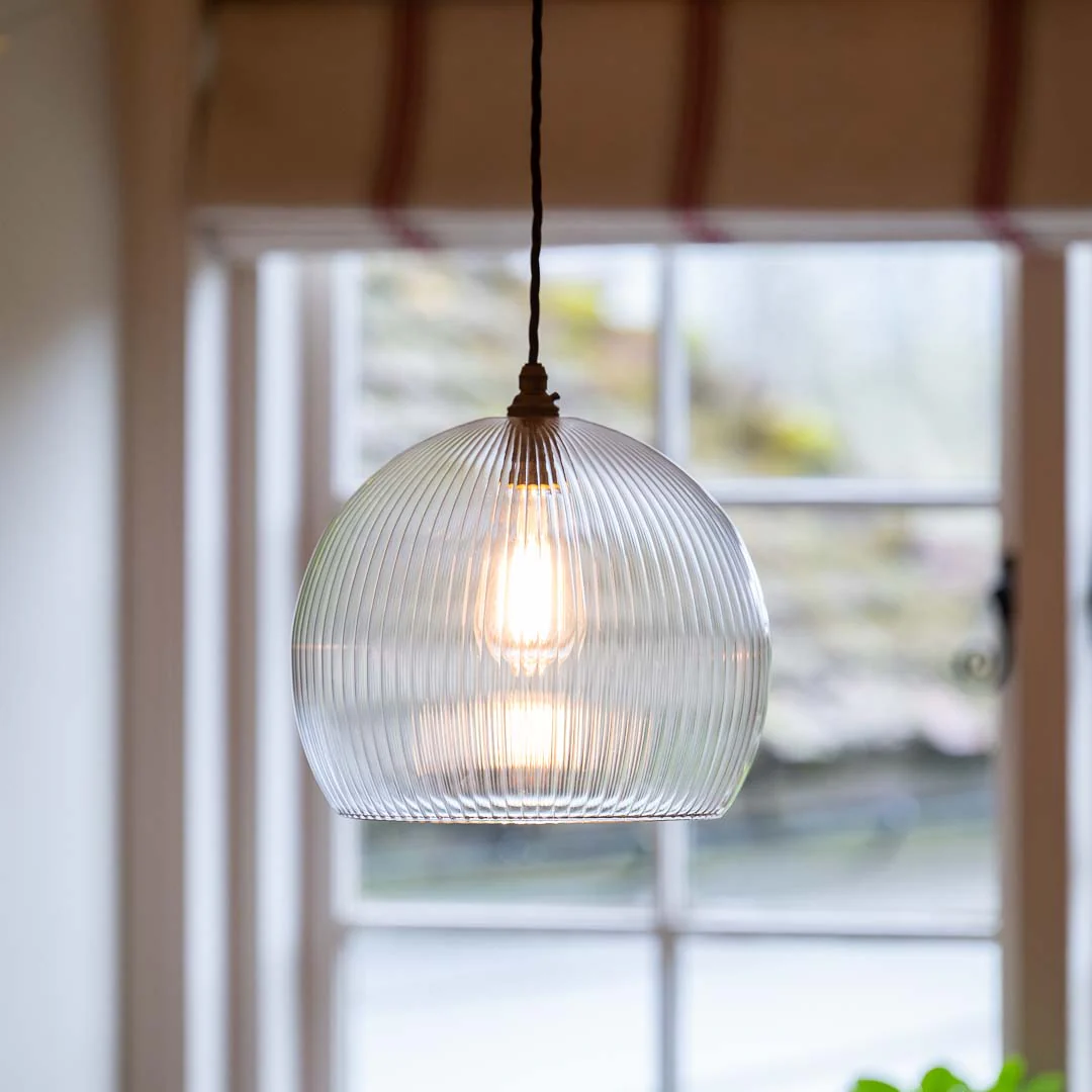 Soho Extra Large Prismatic Glass Shade Pendant Light