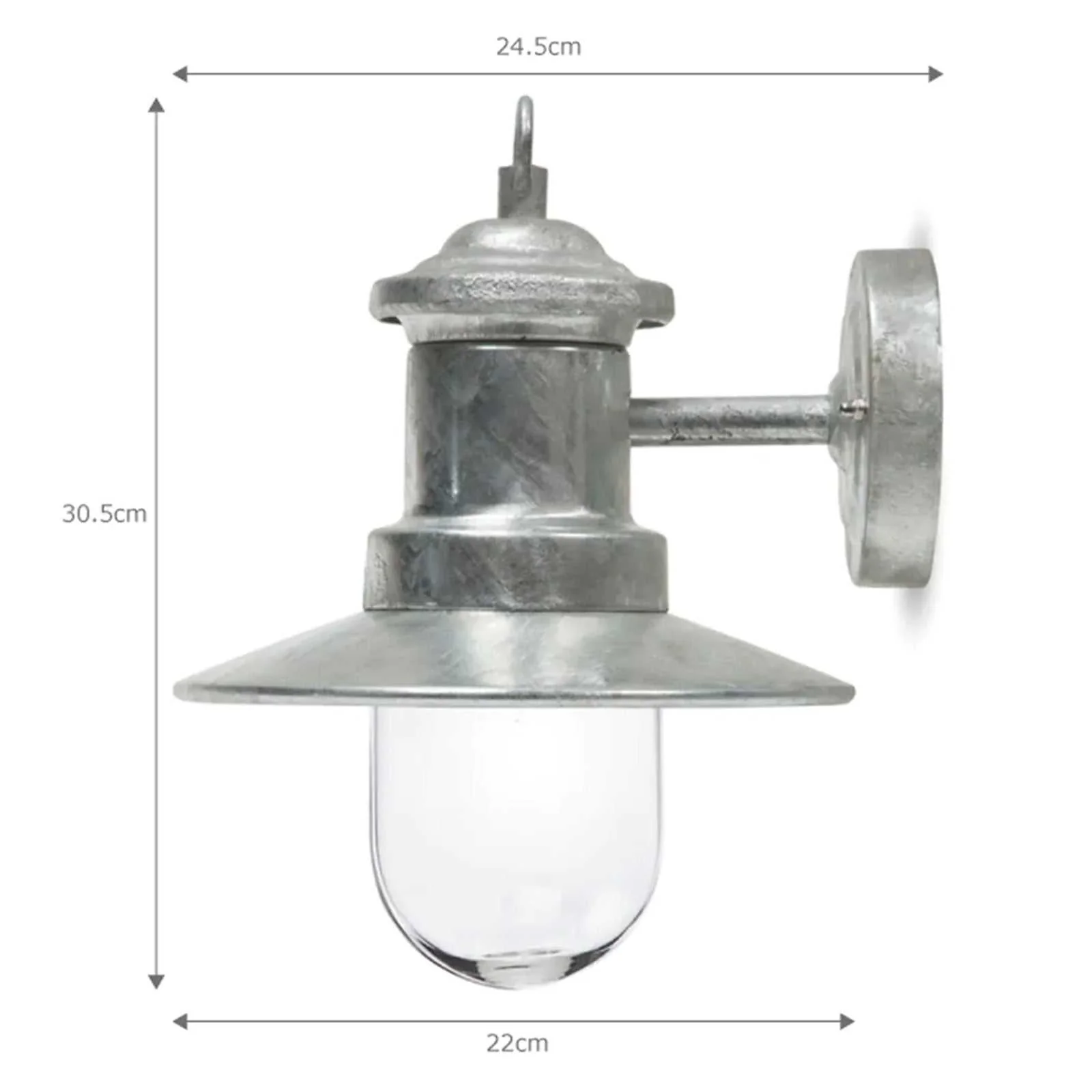 St Ives Outdoor Ships Light - Hot Dipped Galvanised - Image 3