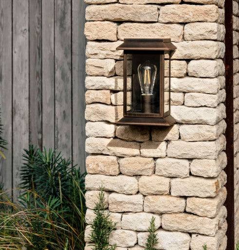 Stourton Carbon Steel Outdoor Wall Light - Image 5