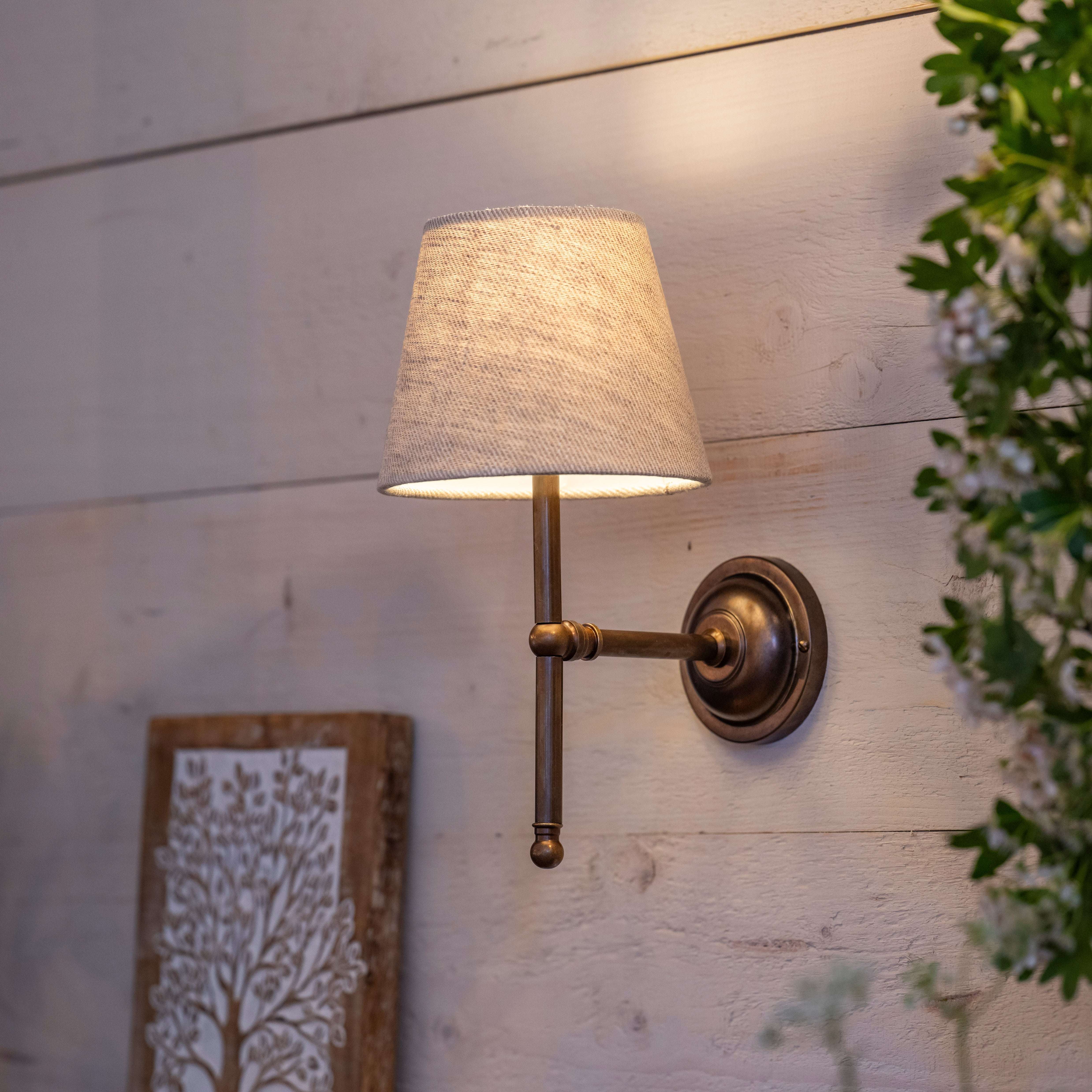 Finberry Natural Linen Fabric Shade Only - Image 2