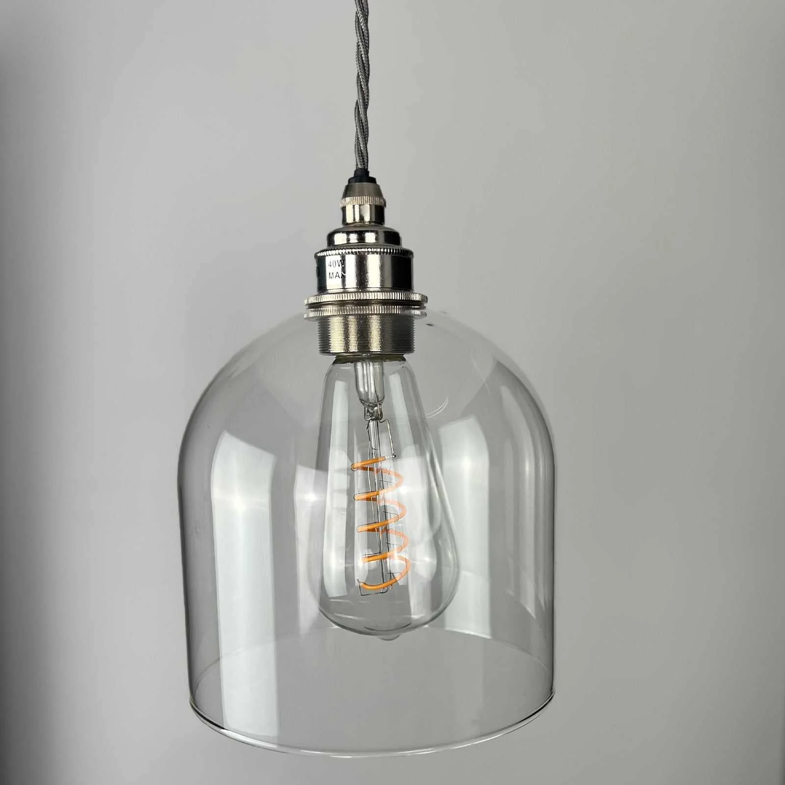 The Bay Small Clear Glass shade