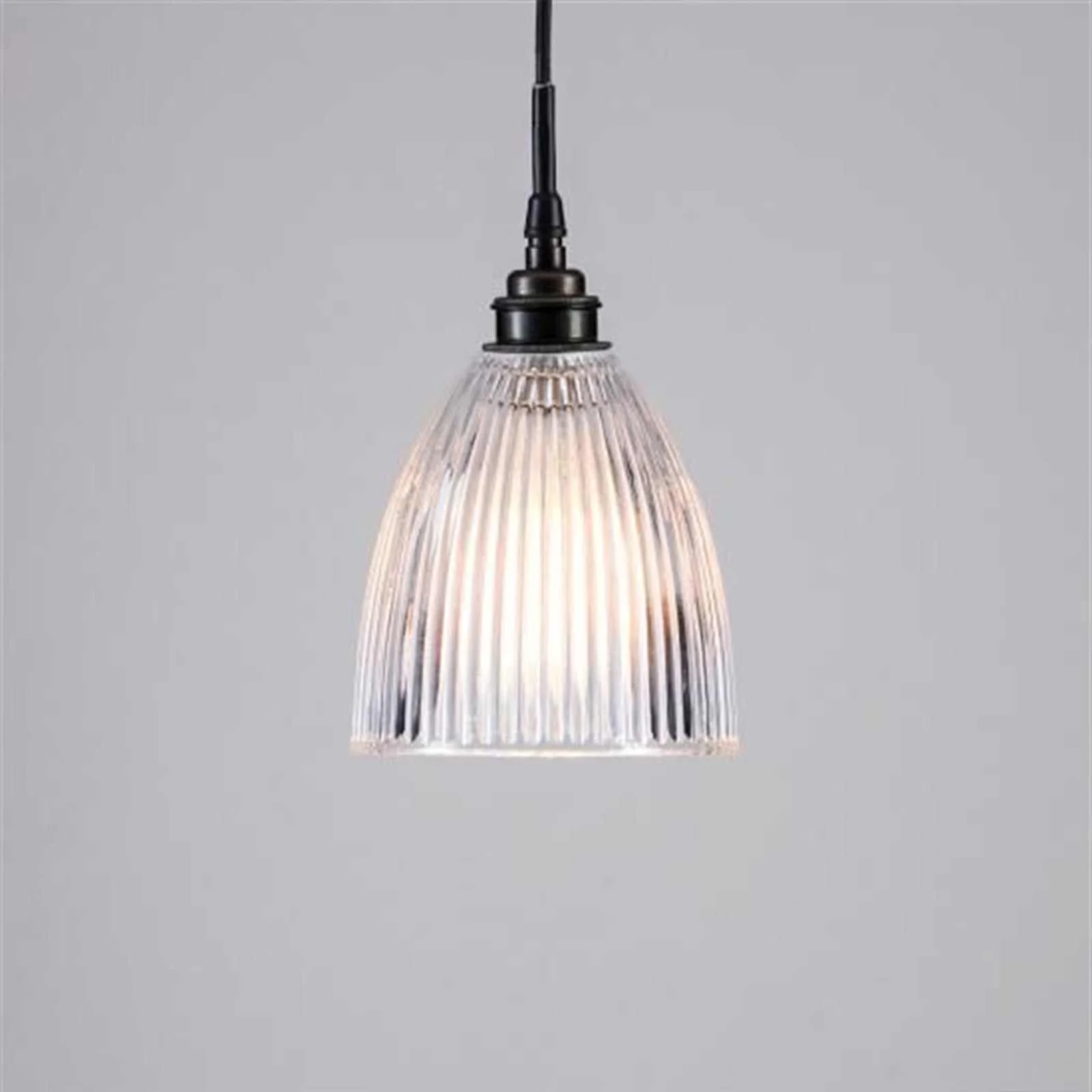 The Strand Bathroom Prismatic Glass Pendant Light - Small - Image 2